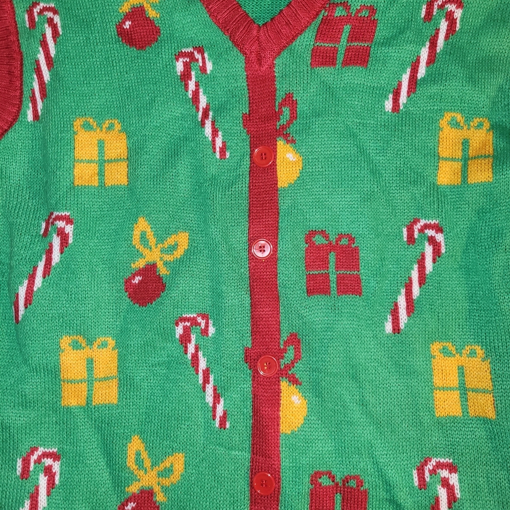 Merry Christmas Sweater vest 2xl